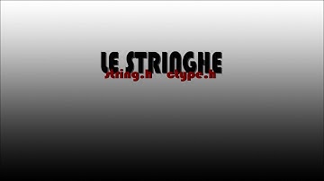 LE STRINGHE - operare con le stringhe in C