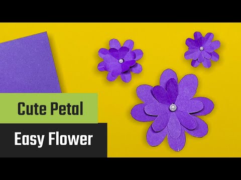 How to Make Easy Paper Flowers – DIY Cute Decorations for Kids and Home Decor