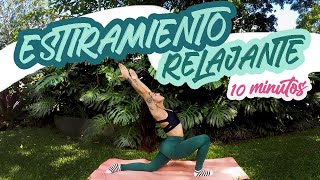 ESTIRAMIENTO RELAJANTE al aire libre: después de entrenar -Relaxing stretch in nature - Natalia Vanq