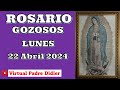 Rosario de hoy Lunes 22 Abril 2024. Misterios Gozosos. Padre Didier
