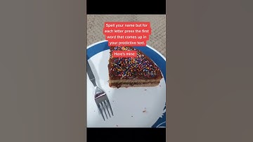 Spell Your Name With Predictive Text