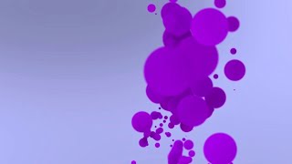 Purple bubble animation background video , No Copyright || Stock Footage