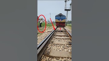 fast manual line change #railway #train #bdrail #viralvideo #railtrack #easternrailways #automobile