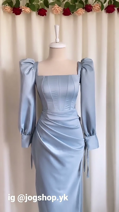inspirasi baju bridesmaid satin elegan #jogshopyk