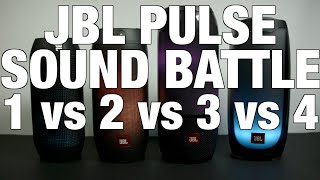 !JBL Pulse 1 vs 2 vs 3 vs 4