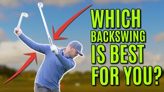 GOLF: Upright Backswing Vs.  Flat Backswing