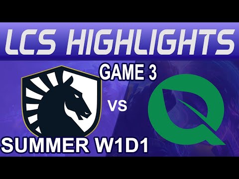 TL vs FLY Highlights Game 3 LCS Summer 2024 Highlights Team Liquid vs FlyQuest by Onivia