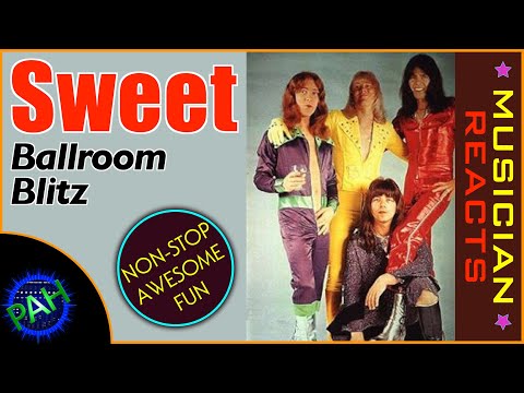 Musician Reacts to Sweet - Ballroom Blitz REACTION #sweetofficial  #reaction @sweet #ballroomblitz