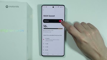 How to Extend RAM on Motorola Edge 60 Fusion (Toggle RAM Boost)