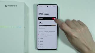 How to Extend RAM on Motorola Edge 60 Fusion (Toggle RAM Boost) screenshot 5