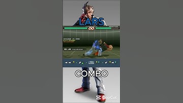TEKKEN 6 lars alesandersson combo #tekken #subscribe
