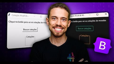 Interfaces Gráficas bonitas para o seu código com 2 linhas