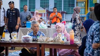 Sultan Pahang & Tengku Ampuan Sekeluarga Berbuka Puasa di Padang MBK 2 Bersama Rakyat