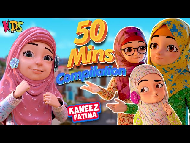 Kaneez Fatima Cartoon Series Compilation | Episodes 16 to 27 | 3D Animation Urdu Stories For Kids class=