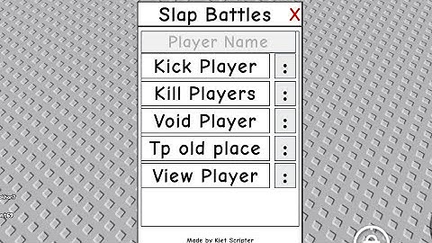 Script Rob Abuse OP | SlapBattles