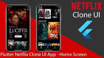Netflix Clone App - Flutter UI - Home Screen - Part I - Speed Code