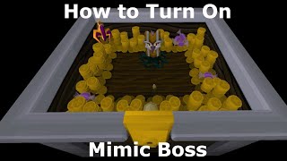 How to turn Mimic Boss On in OSRS / Where to find the Strange Casket