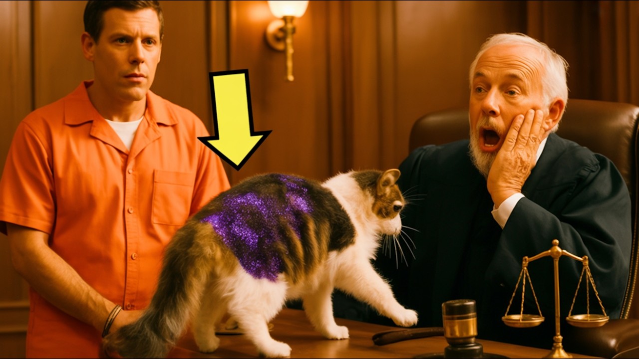 ER SOLLTE FÜR EIN VERBRECHEN VERHAFTET WERDEN… DOCH EINE STREUNERKATZE RETTETE IHN