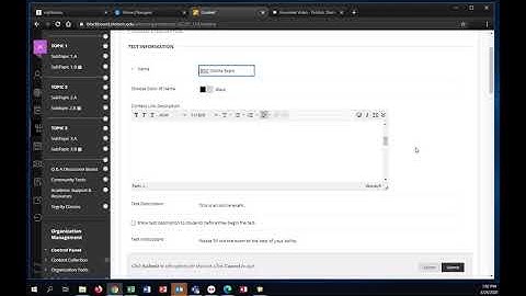 How To: Extended Time on Blackboard