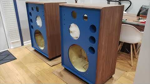 JBL 4345 Monitor Studio DIY Speakers (Part 1)