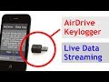 Airdrive keylogger promax live data streaming