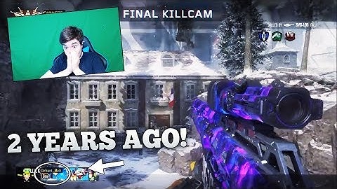 MY BEST TRICKSHOT FROM 2 YEARS AGO!? (Black Ops 3 SND Trickshotting + Funny Moments!)