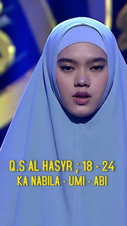 LANTUNAN AYAT DARI KELUARGA KAK NABILA #Shorts