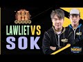 WC3 - New Year's Invitational - Grand Final: [NE] LawLiet vs. Sok [HU]