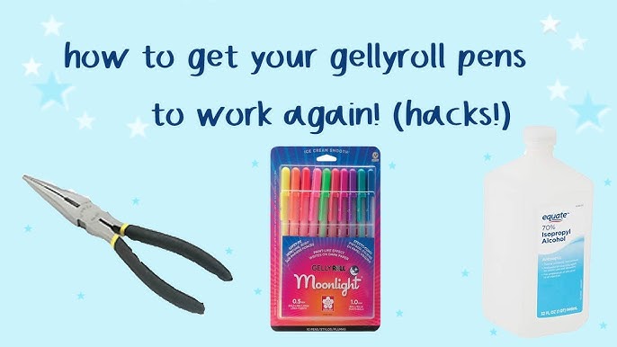 Top 3 Gel Pens For Black Paper #sakuragellyroll #gellyroll #uniballsig