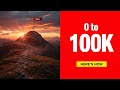 From $0 to $100K (The Simple Plan)