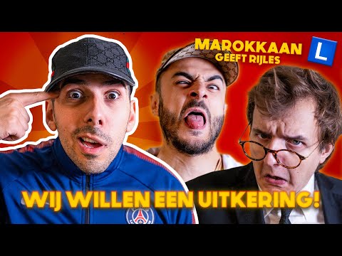 UITKERING (Aflevering 1 Seizoen 5 MAROKKAAN GEEFT RIJLES) | Mertabi Sketch
