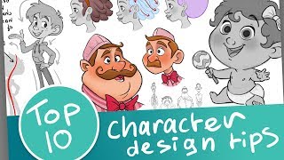 Best 10 character design tips