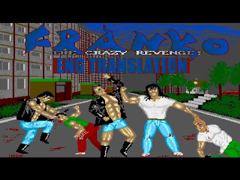 [ENG] Franko The Crazy Revenge (Amiga) Playthrough / The streets will be covered with blood.Revenge!