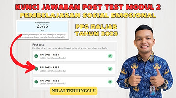 Kunci Jawaban Post Test Modul 2 PPG 2025 Nilai Tertinggi