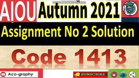 AIOU Code 1413 Solved Assignment No.2 Autumn 2021 || Financial Accounting || Level: Bachelor/BA