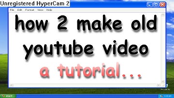 how to make a late 2000s early 2010s style youtube video (tutorial/guide)