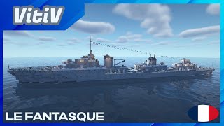 Le Fantasque - Le Fantasque-class Destroyer - Minecraft