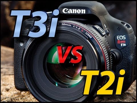 Canon Rebel Comparison Chart T2i T3i