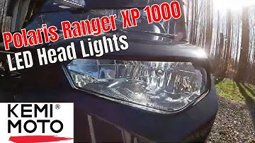 Kemimoto Polaris Ranger XP1000  LED Head Lights