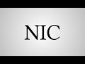 What Does "NIC" Stand For? Mp3 Song