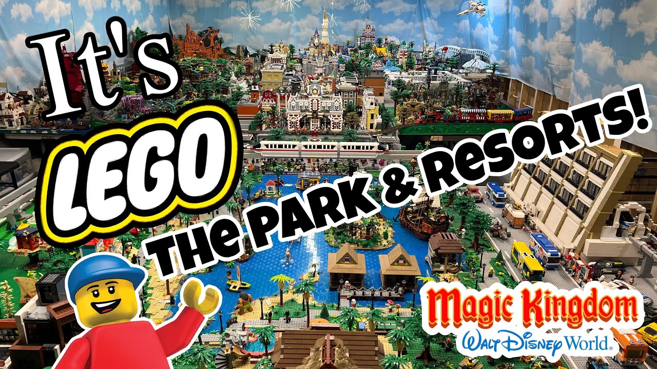 ПАРК И КУРОРТЫ «ВОЛШЕБНОЕ КОРОЛЕВСТВО» В LEGO!
