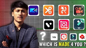 Best Video Editing App For Android In 2024 (Top 11 Apps comparison ) Vn vs kinemaster vs Inshot