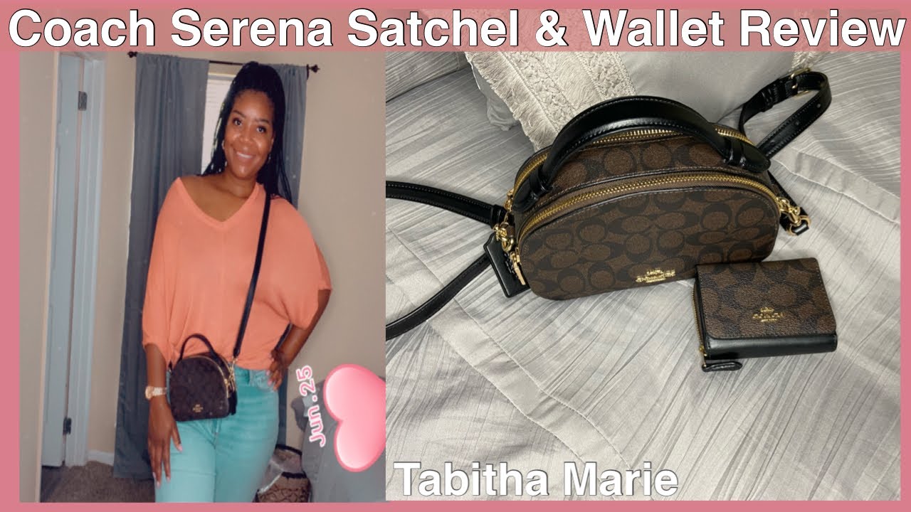 Coach Serena Satchel vs Coach Mini Serena Crossbody 