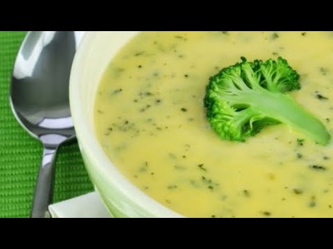 Video: Supë Me Brokoli Me Djathë Crostini