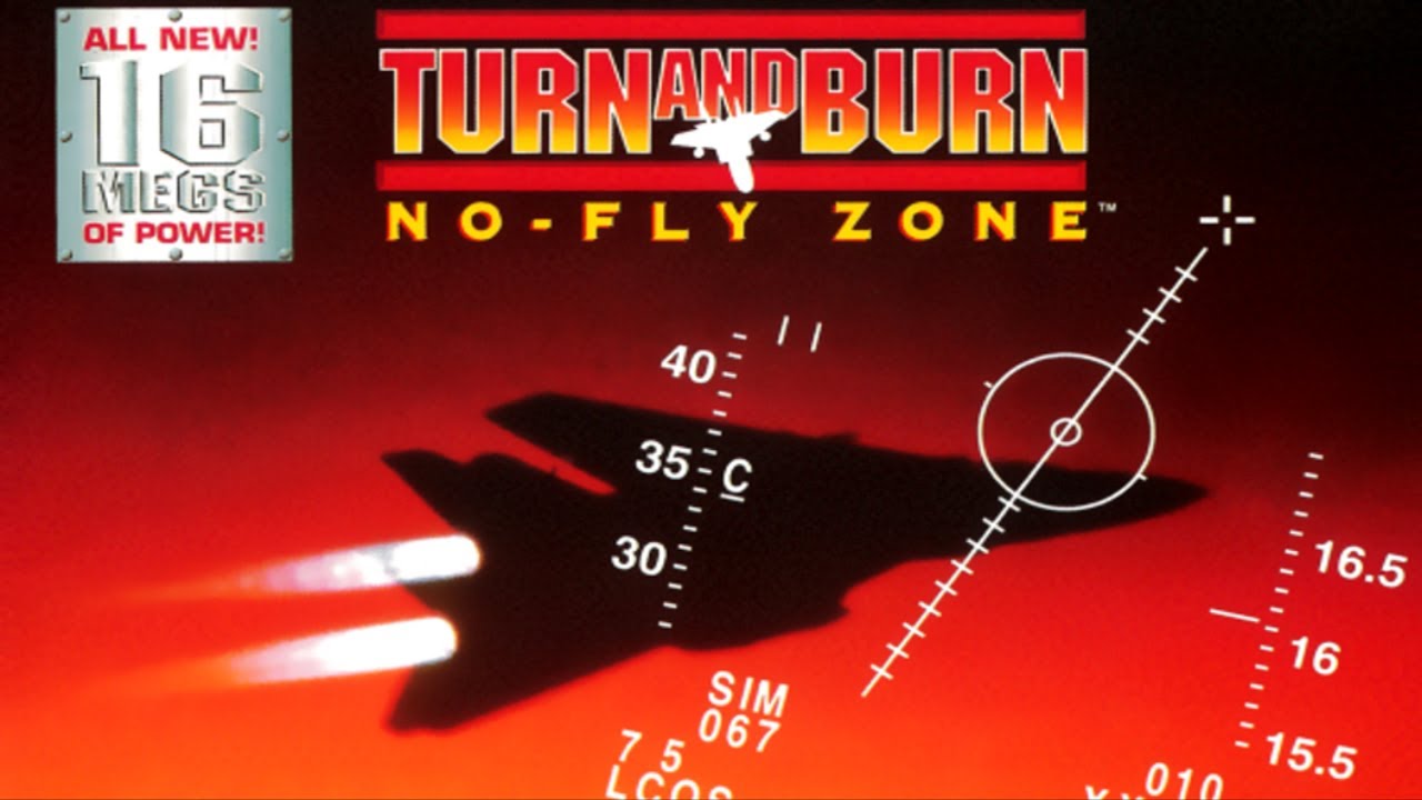 LIVE: Jogando Turn and Burn: No-Fly Zone do Super Nintendo 