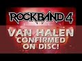 Rock Band 4 Song List News:  Van Halen&#39;s &quot;Panama&quot; Confirmed &amp; More Van Halen DLC Coming!