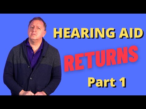 ვიდეო: შეიძლება თუ არა სმენის აპარატის დაბრუნება?