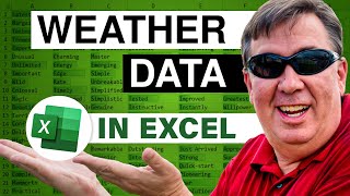 Excel - Weather Data Wonders: Weather Data In Excel - Episode 2245 screenshot 4
