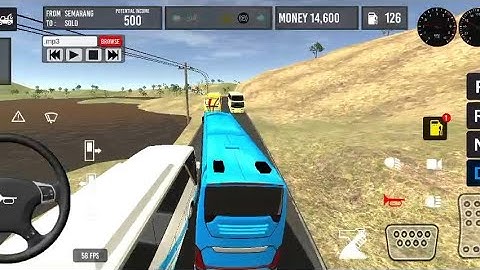 IBDB Bus simulator | 2022 Indonesia Bus simulator 3d studio Gameplay Android, iOS #bussimulator