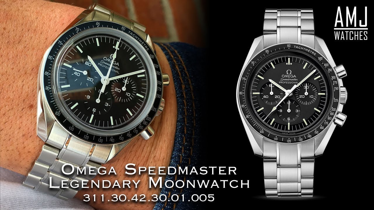 Omega Speedmaster Moonwatch (311.30.42.30.01.005) Unboxing \u0026 Showcase -  YouTube